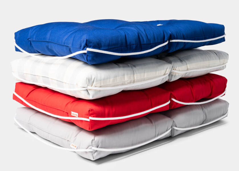 Купить Двойная подушка Kapok / королевский синий 57273-bvs 7ft.ru в интернет магазине Семь Футов