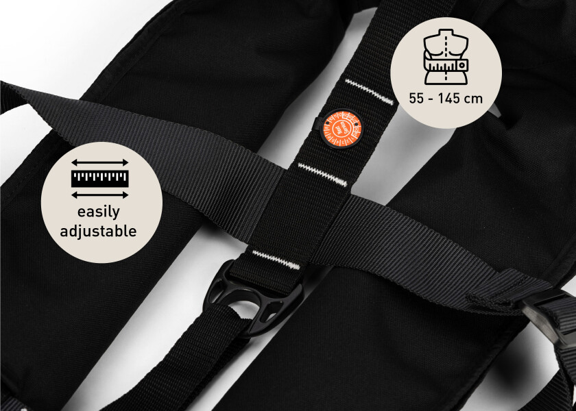 Купить SEATEC 99069 Спасательный жилет CLASSIC 165 / черный / 165 N 7ft.ru в интернет магазине Семь Футов