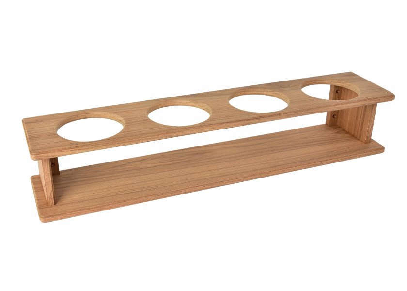 Купить ARC 222 Держатель для бутылок из тикового дерева / 4 бутылки 7ft.ru в интернет магазине Семь Футов