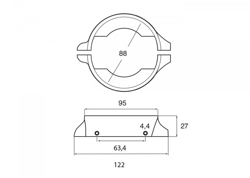 Купить Saildrive - Anode for Volvo Penta 120 S / Ring / 2-Piece 21965-bvs 7ft.ru в интернет магазине Семь Футов