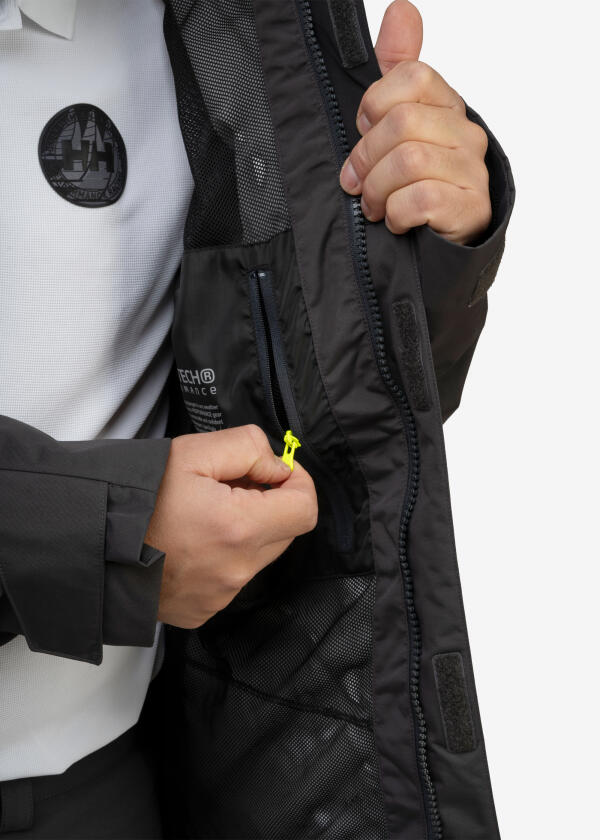 Купить HELLY HANSEN 34484_980-M Мужская парусная куртка PIER 4.0 / черное дерево / Размер одежды: М 7ft.ru в интернет магазине Семь Футов