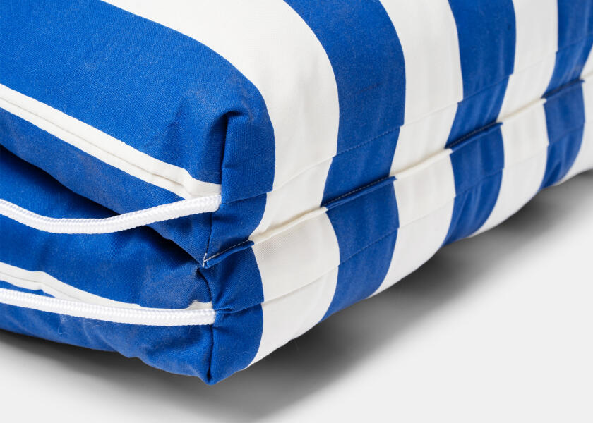 Купить Kapok Double Cushion / royal blue / wide stripes 57360-bvs 7ft.ru в интернет магазине Семь Футов