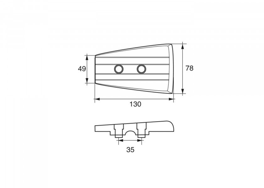 Купить VP024MG Анод для Volvo Penta Z-Drive DPH / Материал: Магний 7ft.ru в интернет магазине Семь Футов