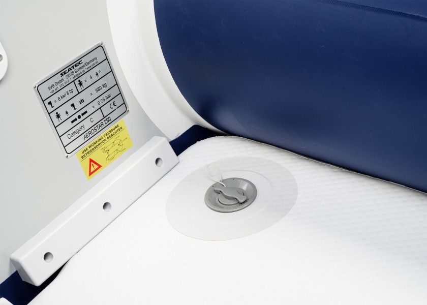 Купить SEATEC Яхт-тендер AEROSTAR 290 / с воздушным полом / 4 человека / 2,92 м / макс. 8 л.с. 7ft.ru в интернет магазине Семь Футов