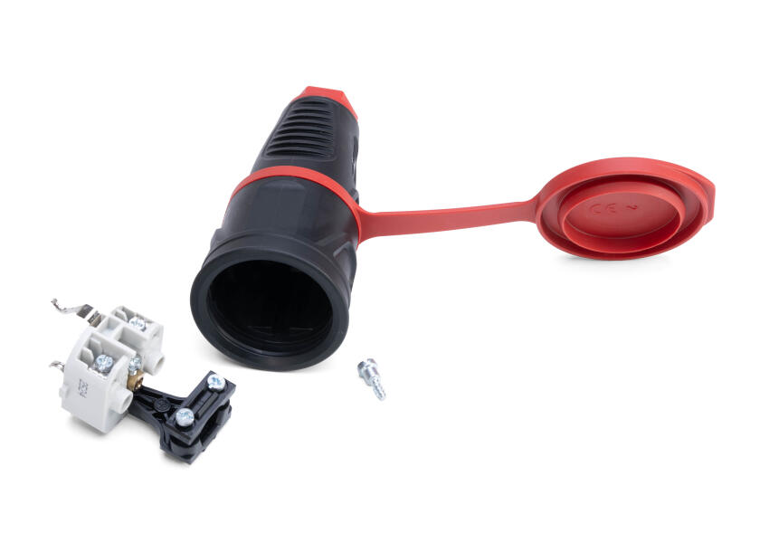 Купить SCHUKO socket with cover cap / 16 A / 3-pin / female 76567-bvs 7ft.ru в интернет магазине Семь Футов