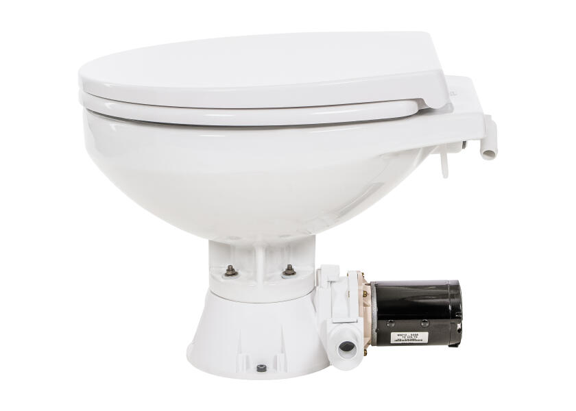 Купить Jabsco 38045-4192 Quiet Flush E2 Electric Toilet with Solenoid Valve, Comfort Size, Soft Close, 12V 7ft.ru в интернет магазине Семь Футов