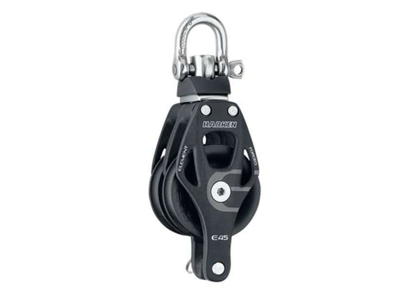 Купить Harken 6239 Becket 45 mm Element Double Swivel Блокировать Black / Silver 7ft.ru в интернет магазине Семь Футов