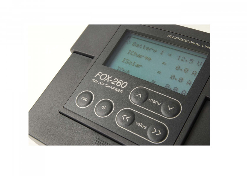 Купить SUNWARE 13800265 Регулятор заряда солнечной батареи FOX-260 Lithium/PWM 7ft.ru в интернет магазине Семь Футов