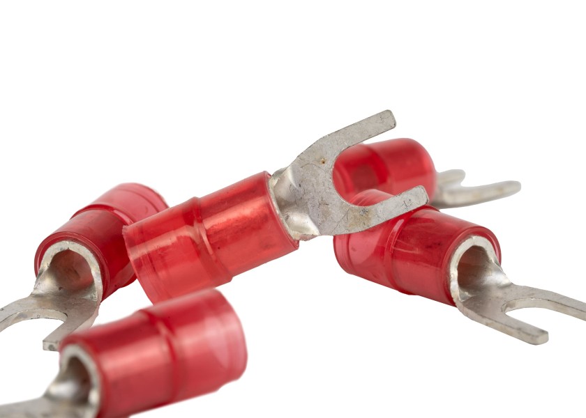 Купить Вилочный кабельный наконечник / красный / 6–10 мм² / упаковка из 5 шт. 63745-bvs 7ft.ru в интернет магазине Семь Футов