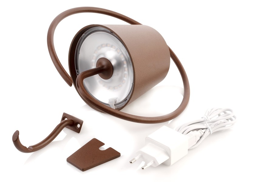 Купить POLDINA Wall Light with Hook / rust-coloured / battery operated 26757-bvs 7ft.ru в интернет магазине Семь Футов
