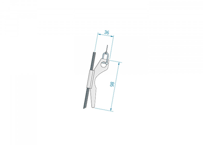 Купить Flag Halyard Cleat 80000-bvs 7ft.ru в интернет магазине Семь Футов
