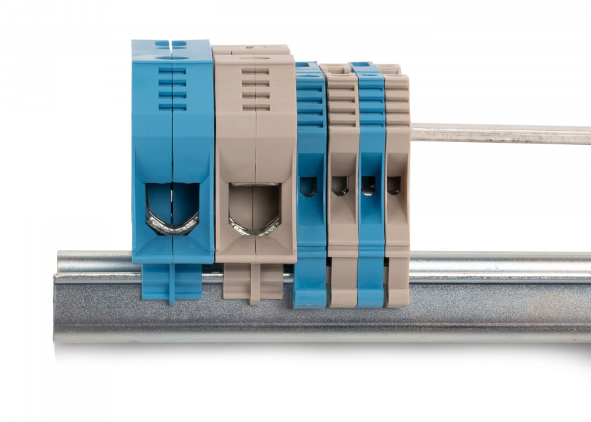 Купить Клеммные колодки / Сечение провода: 6 мм²; Цвет: Синий 7ft.ru в интернет магазине Семь Футов