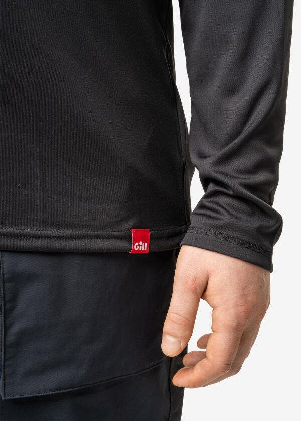 Купить Gill UV011-BLK01-M Футболка с длинным рукавом UV Tec Черный Black M 7ft.ru в интернет магазине Семь Футов