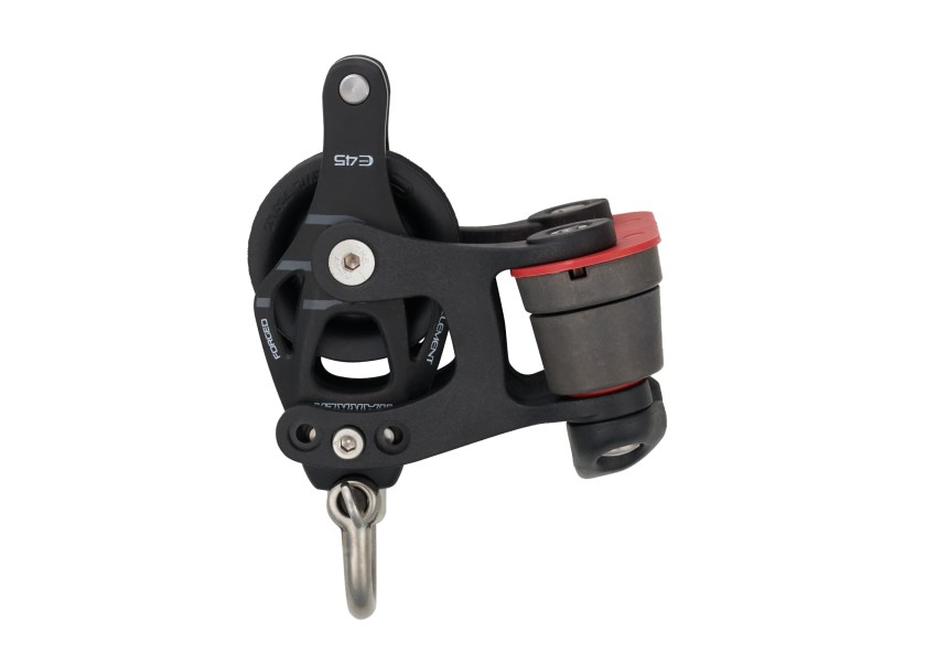Купить Harken 6236 Element Single Swivel 45 mm With 150 Cam And Becket Серебристый Black / Silver 7ft.ru в интернет магазине Семь Футов