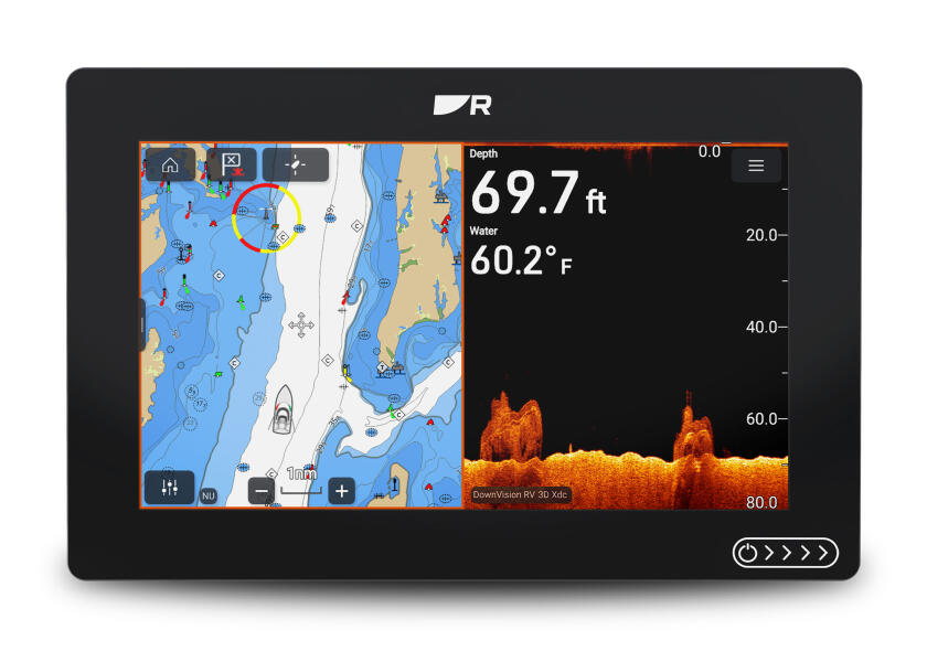 Купить RAYMARINE AXIOM 2 9 RV Touch / встроенный модуль эхолота RealVision 7ft.ru в интернет магазине Семь Футов
