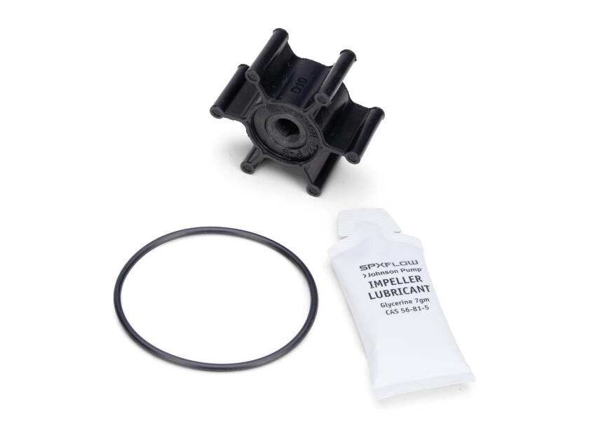 Купить Импеллер маслостойкий с лыской Johnson Pump 824P 09-824P-9 Ø50,8x22мм из чёрного нитрила 7ft.ru в интернет магазине Семь Футов