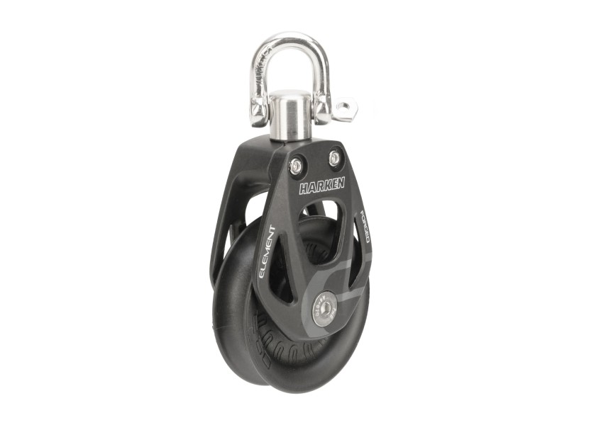 Купить Harken 6230 45 Mm Одиночный поворотный шкив Черный Black / Silver 7ft.ru в интернет магазине Семь Футов