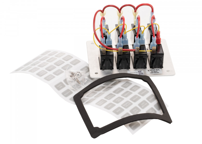 Купить BLUE SEA 8272 Водонепроницаемый распределительный щит Contura, 4 секции / белый 33081-bvs 7ft.ru в интернет магазине Семь Футов