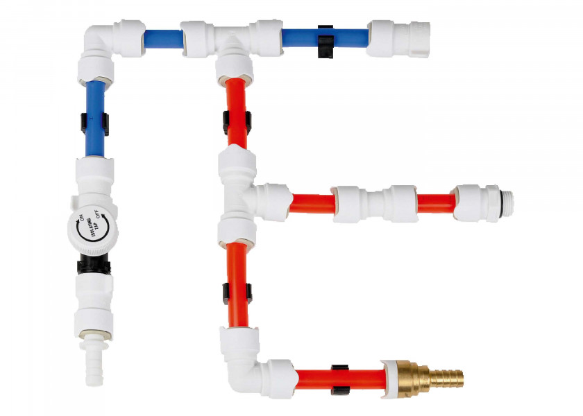 Купить WHALE Connect Plumbing System / angled connector 34567-bvs 7ft.ru в интернет магазине Семь Футов