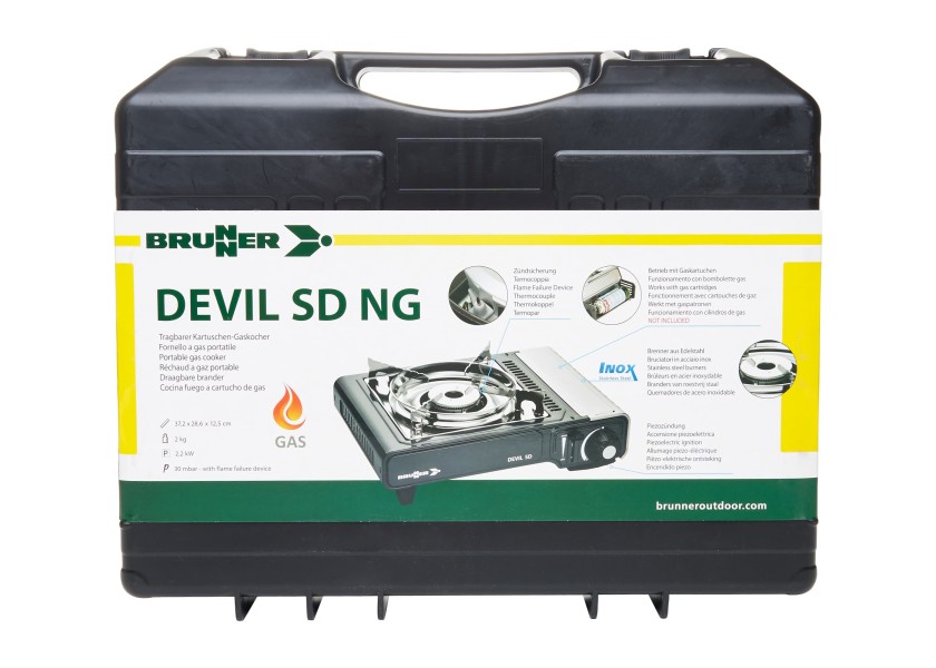 Купить Газовая плита DEVIL SD NG / с устройством отключения пламени 7ft.ru в интернет магазине Семь Футов