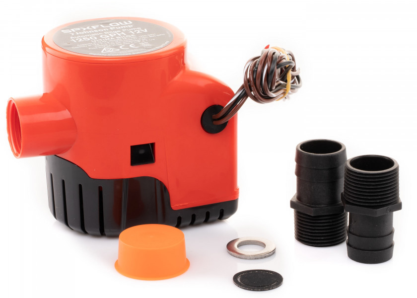 Купить Трюмная помпа Johnson Pump Ultima Bilge 1250 GPH 32-47261-005 12В 3А 79л/мин 142х82х117мм для откачивания дренажных вод со встроенным выключателем 7ft.ru в интернет магазине Семь Футов