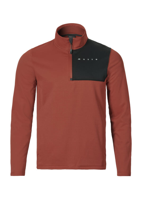 Купить MUSTO 84186_224-M Мужской Therm Lite Флис / ржавчина / Размер одежды: М 7ft.ru в интернет магазине Семь Футов