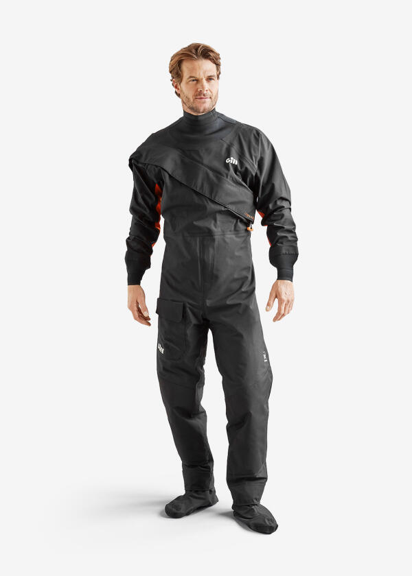 Купить GILL 4806-BLK01 Сухой костюм Pro / черный/оранжевый / Размер одежды: XXL 7ft.ru в интернет магазине Семь Футов