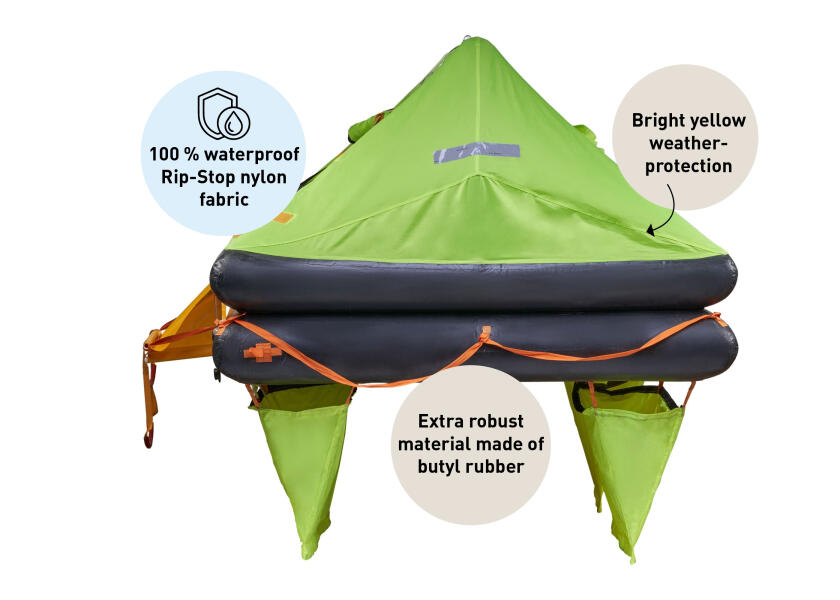 Купить SEATEC OFFSHORE PLUS Life Raft / ISO9650-1 Type 2 56062-bvs 7ft.ru в интернет магазине Семь Футов