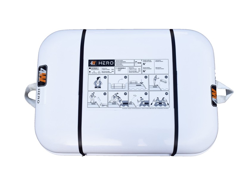 Купить 4WATER МОРСКОЙ спасательный плот / ISO 9650-1 M.M.F / Количество человек: 12; Пакет: Контейнер 7ft.ru в интернет магазине Семь Футов