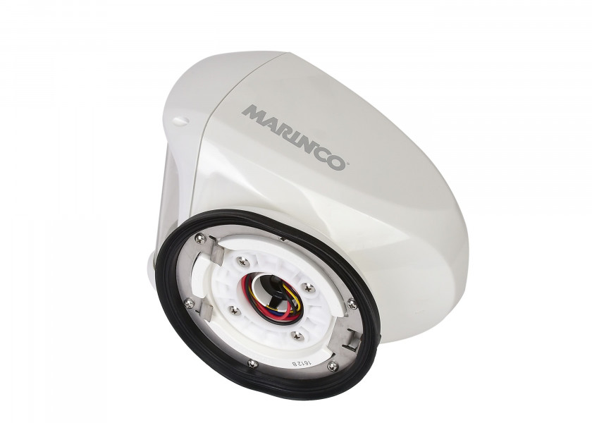 Купить Галогенный прожектор Marinco SPL-12W Precision Spot Light 12/24В 100Вт с дистанционным управлением в белом корпусе 7ft.ru в интернет магазине Семь Футов