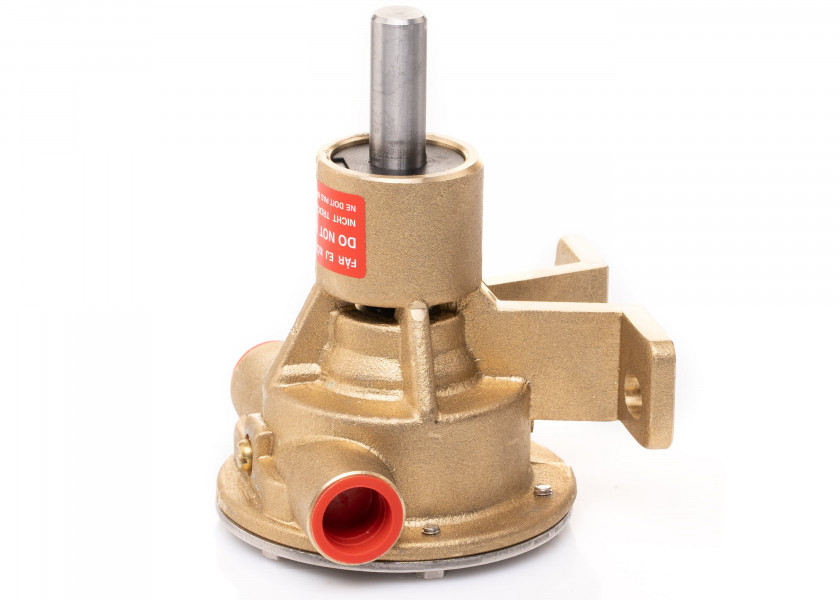 Купить Насос охлаждения судового двигателя Johnson Pump 10-24570-01 с опорным рабочим колесом F4B-8 под шланг 3/8" в корпусе из бронзы 7ft.ru в интернет магазине Семь Футов