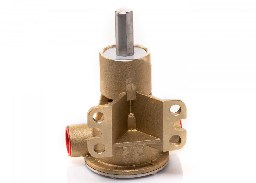 Купить Помпа импеллерная самовсасывающая Johnson Pump F5B-8 10-24571-01 46л/мин резьба 3/4" вал Ø17мм в корпусе из бронзы 7ft.ru в интернет магазине Семь Футов