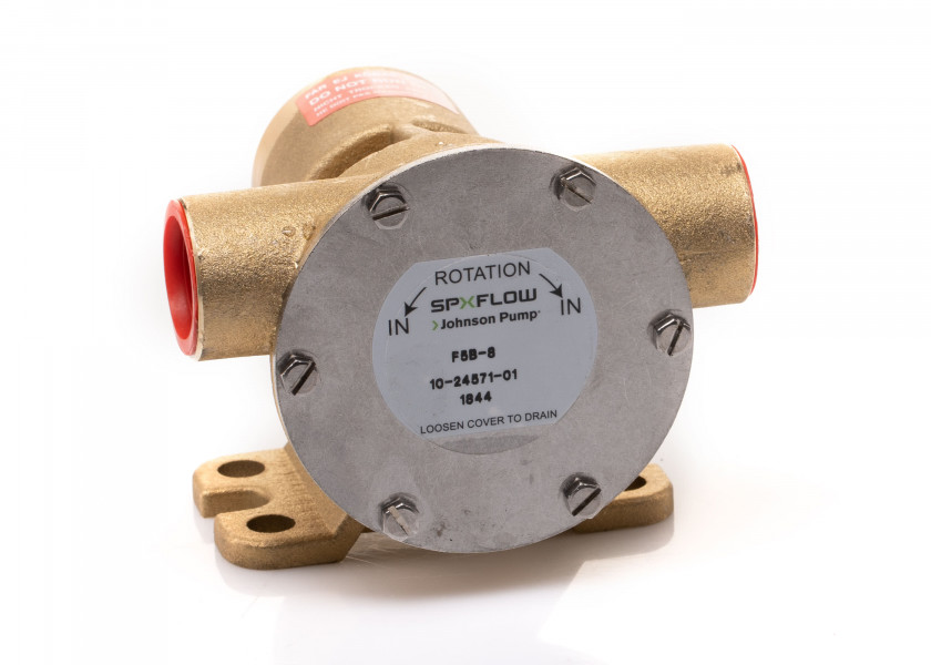 Купить Помпа импеллерная самовсасывающая Johnson Pump F5B-8 10-24571-01 46л/мин резьба 3/4" вал Ø17мм в корпусе из бронзы 7ft.ru в интернет магазине Семь Футов