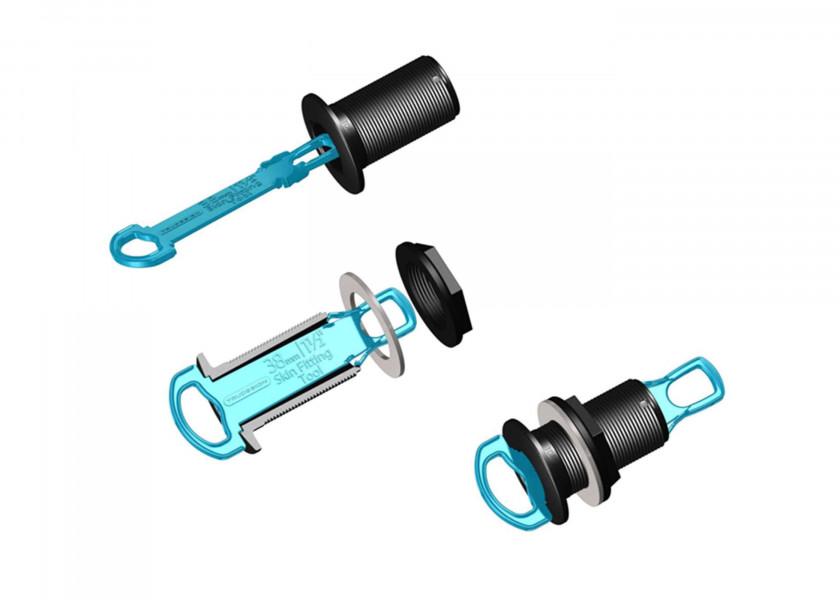 Купить Инструмент для установки кингстонов TruDesign 90933 резьба 3/4" из синего нейлона 7ft.ru в интернет магазине Семь Футов