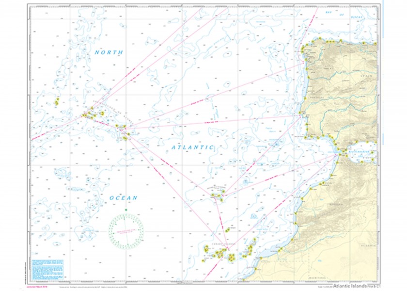 Купить NV VERLAG Passage Chart 5 North Atlantic - Gibraltar to the Caribbean, Atlantic Islands 24635-bvs 7ft.ru в интернет магазине Семь Футов