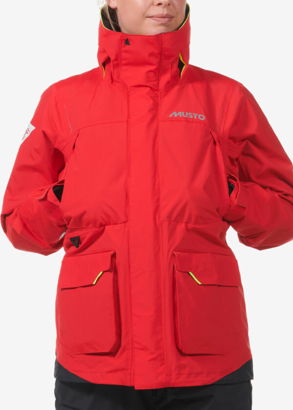 Купить MUSTO 82399_169-L Женская куртка Channel BR1 / красный / Размер одежды: L 7ft.ru в интернет магазине Семь Футов