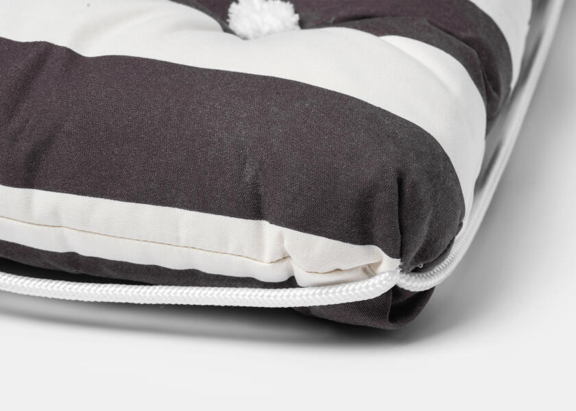 Купить Kapok Single Cushion / anthracite / wide stripes 57354-bvs 7ft.ru в интернет магазине Семь Футов
