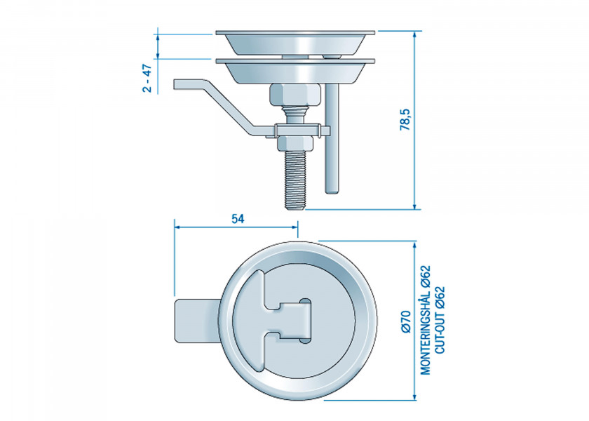Купить Screw Cap / offset catch 67111-bvs 7ft.ru в интернет магазине Семь Футов