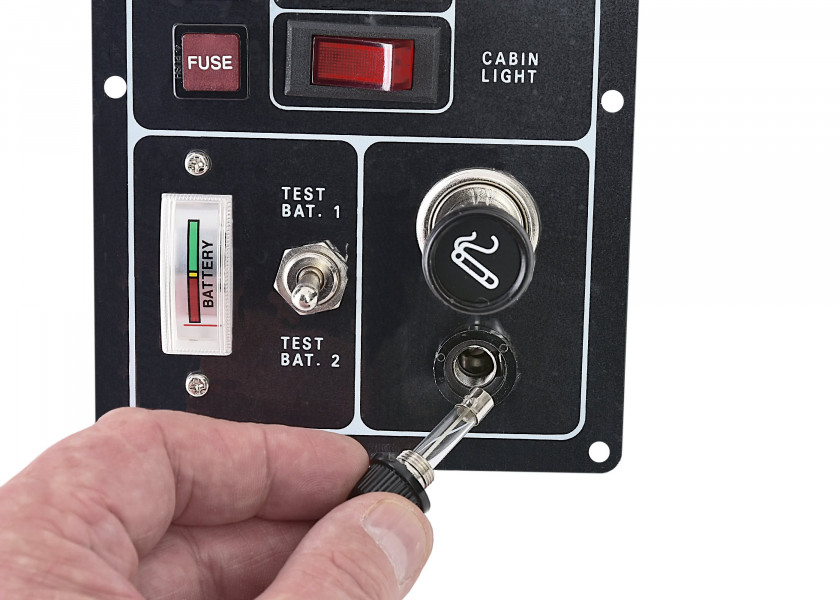 Купить Switches panel with cigarette lighter socket and voltmeter 10167-bvs 7ft.ru в интернет магазине Семь Футов