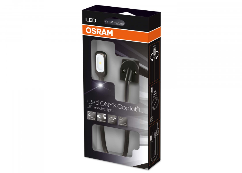 Купить OSRAM ONYX COPILOT L LED Reading Lamp 67510-bvs 7ft.ru в интернет магазине Семь Футов