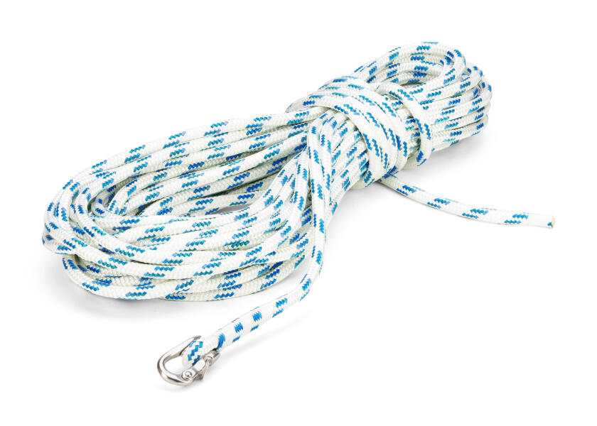 Купить GLEISTEIN 560223 Предварительно сращенный фаловый канат с карабином 560223-bvs 7ft.ru в интернет магазине Семь Футов