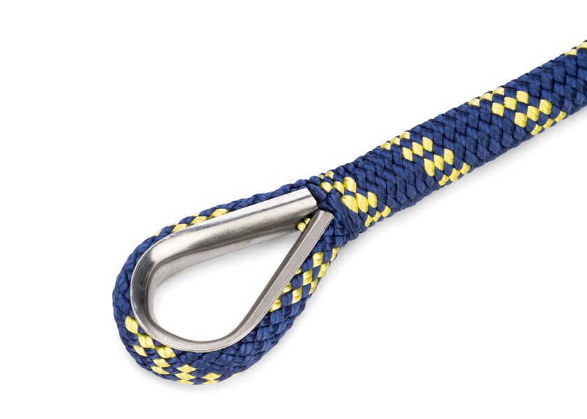 Купить LIROS 56066 HANDY ELASTIC - Швартовный трос / с коушем / синий / Длина: 12 м 56066-bvs 7ft.ru в интернет магазине Семь Футов