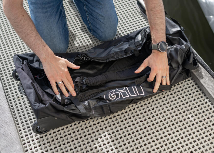 Купить GILL L118-BLK01-1SIZE NAVIGATOR Packaway Bag / на колесах / 120 литров 7ft.ru в интернет магазине Семь Футов