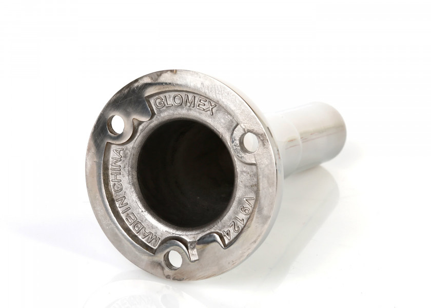 Купить Крепление антенны Glomex V9124 Ø70,4x125,11мм для трубы Ø25мм из электрополированной нержавеющей стали 7ft.ru в интернет магазине Семь Футов