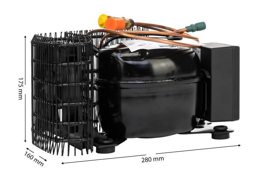 Купить Indel marine U125X000L11111AA система охлаждения Isotherm 2010 Compact Classic 125L 12-24V Black / Grey / White 7ft.ru в интернет магазине Семь Футов