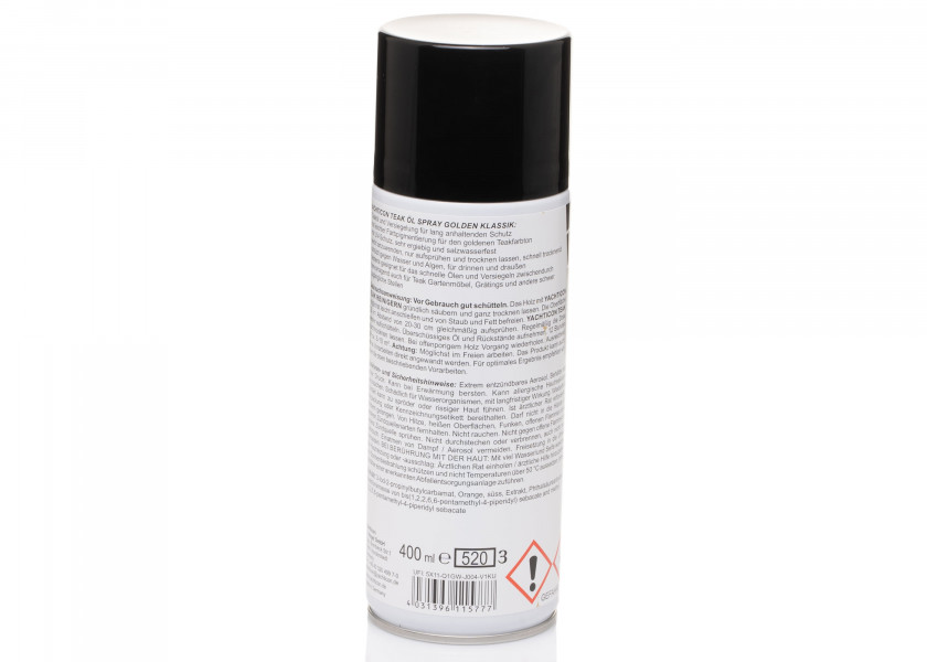 Купить YACHTICON GOLDEN CLASSIC Teak Oil Spray / 400ml 62372-bvs 7ft.ru в интернет магазине Семь Футов