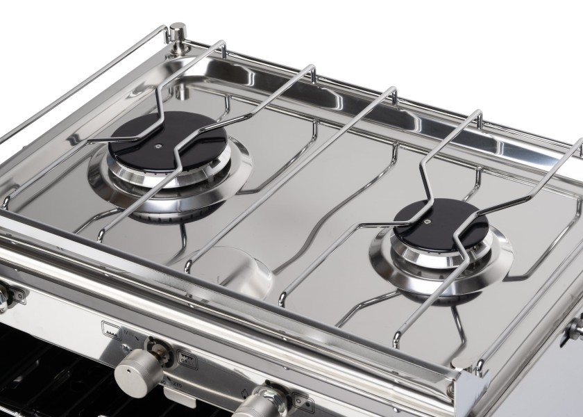 Купить TECHIMPEX MARINER Stainless Steel Gas Stove (DELUXE) / 2 burners 36553-bvs 7ft.ru в интернет магазине Семь Футов
