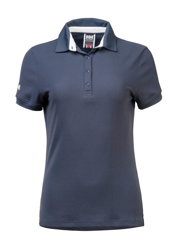 Купить HELLY HANSEN 53049_597-XL Женская быстросохнущая футболка-поло CREWLINE / темно-синяя / Размер одежды: XL 7ft.ru в интернет магазине Семь Футов
