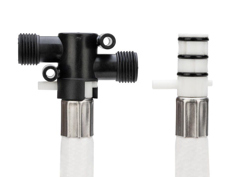 Купить Смеситель для душа Whale Twist DS0006 2,5 м горячий/холодный 7ft.ru в интернет магазине Семь Футов