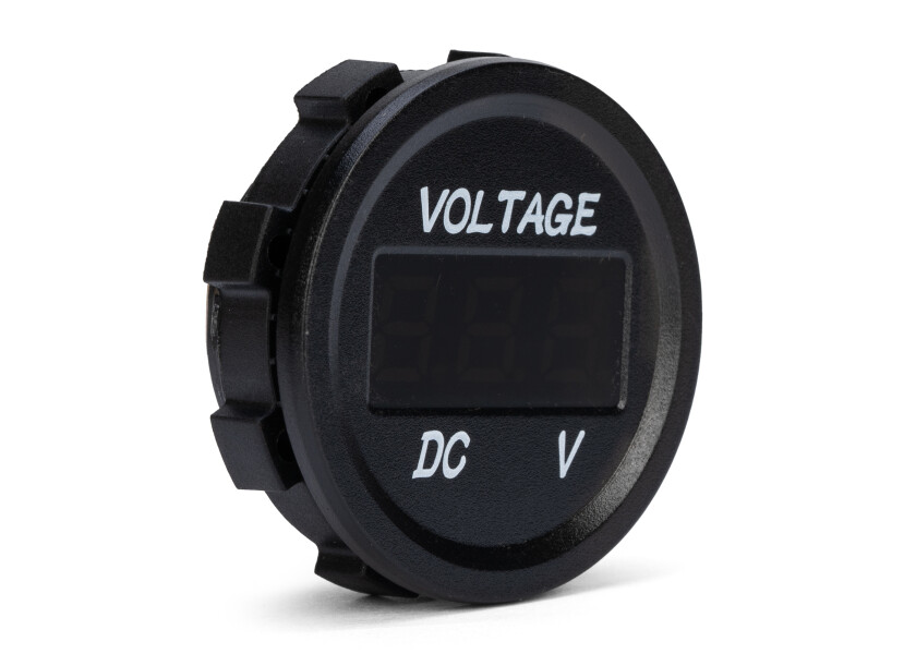 Купить SEATEC Круглый Вольтметр / заподлицо / 12/24 В 7ft.ru в интернет магазине Семь Футов